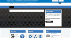 Desktop Screenshot of dab-radios.info
